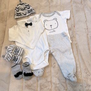 Little Gentlemen Baby Set. Like new